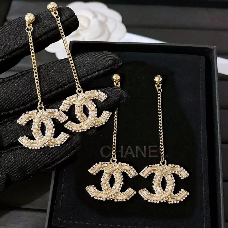 Ch*el earrings